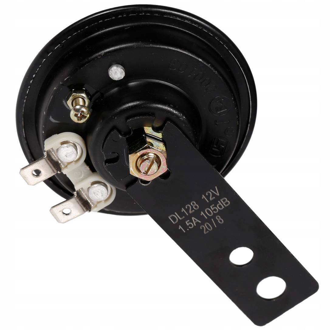 KLAKSON TITEK FANFARA SYGNAŁ MOTOCYKL BLACK 12V Dopasowanie do pojazdu produkt uniwersalny