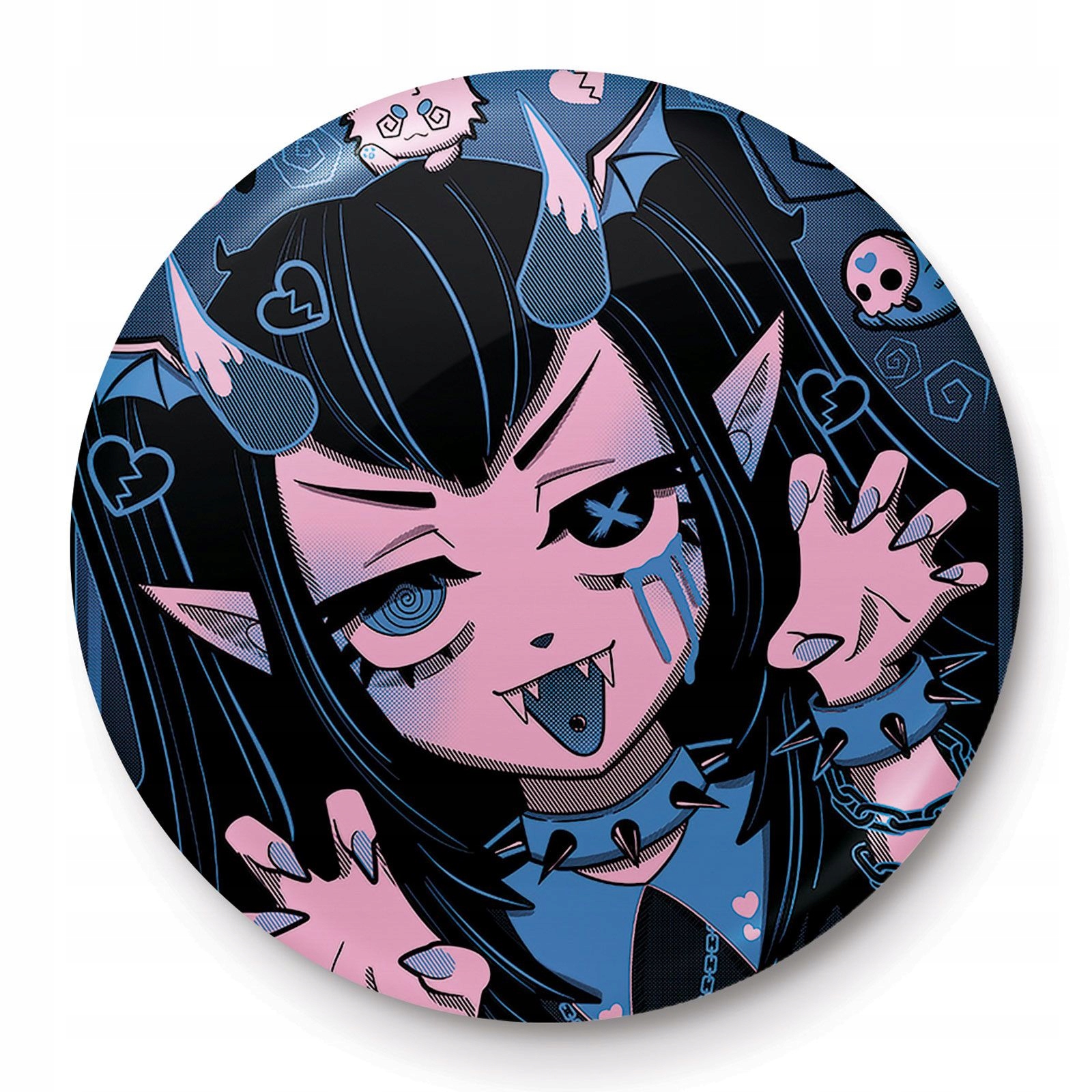 Przypinka do ubrań Cosmic Boop Goth Girl pin