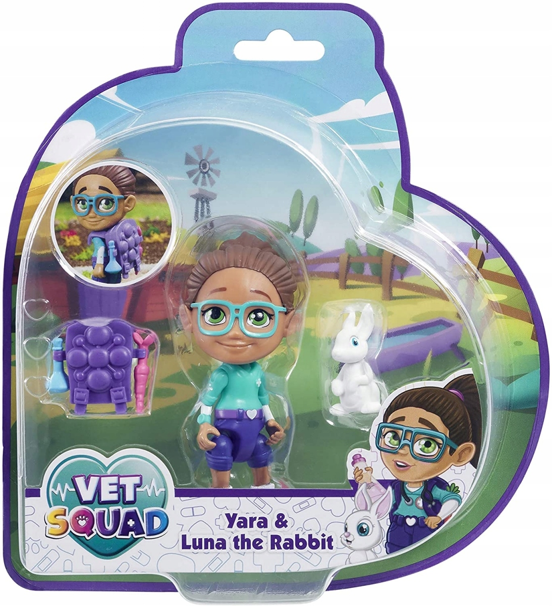 Goliath Super Vet Squad Laleczka Yara i królik