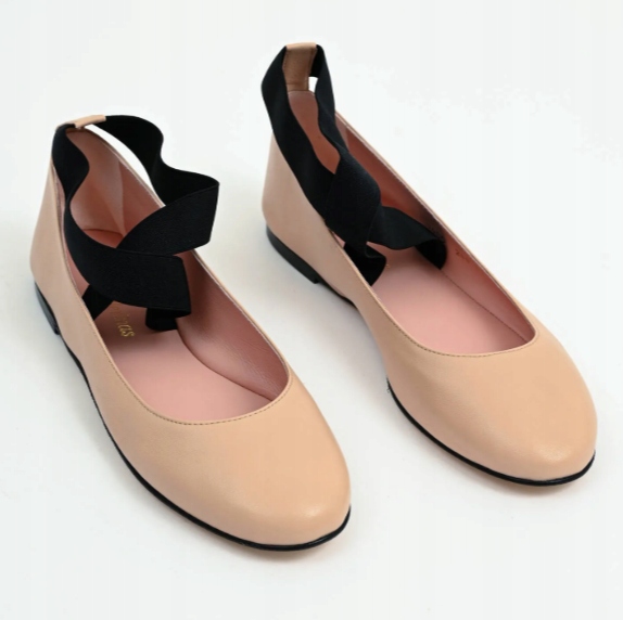 Pretty Ballerinas baleríny Coton Coco v Tělové Barvě 52061 A vel. 40,5