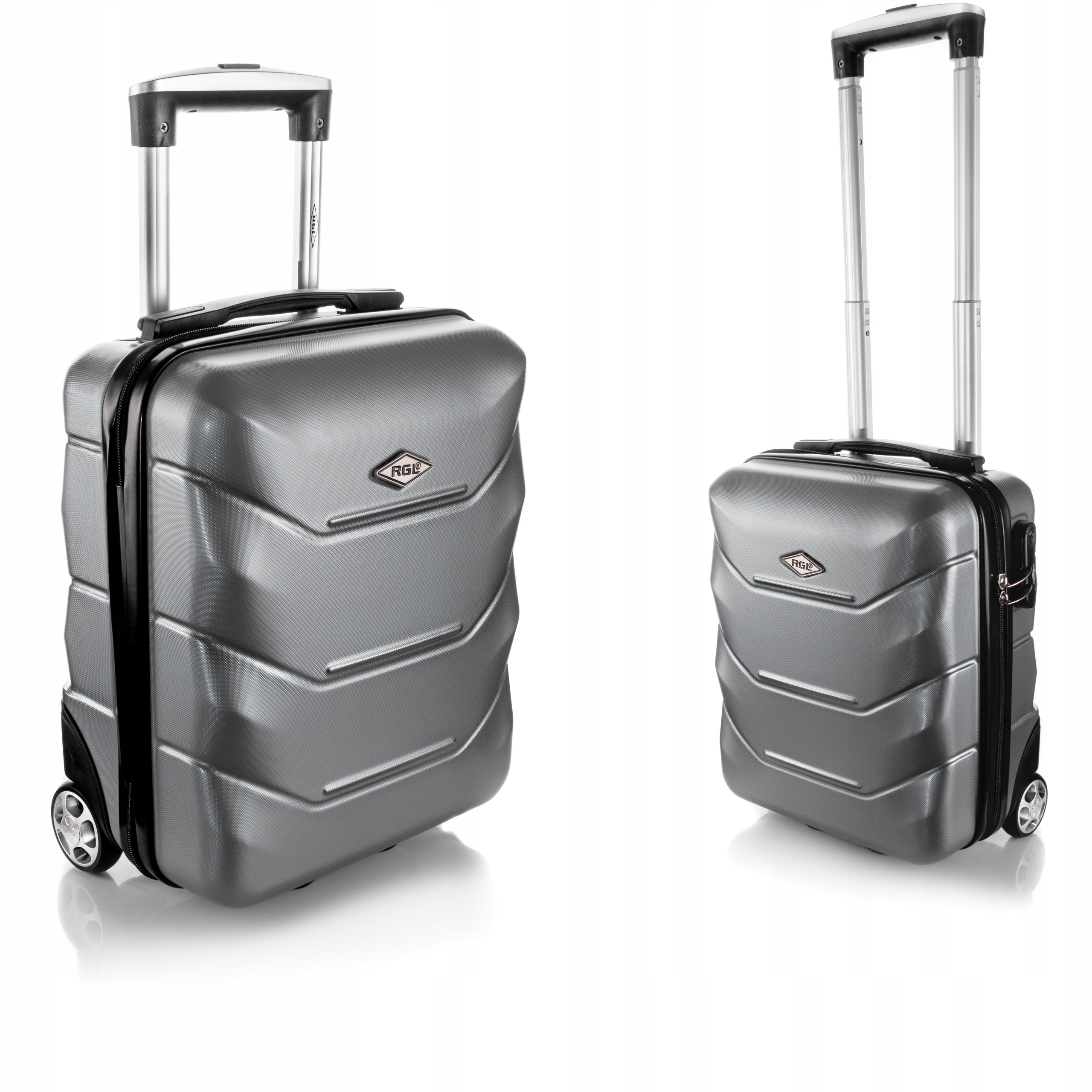 MAŁA-WALIZKA -TWARDA -KABINOWA 40X30X20 - DO SAMOLOTU Kolor wielokolorowy