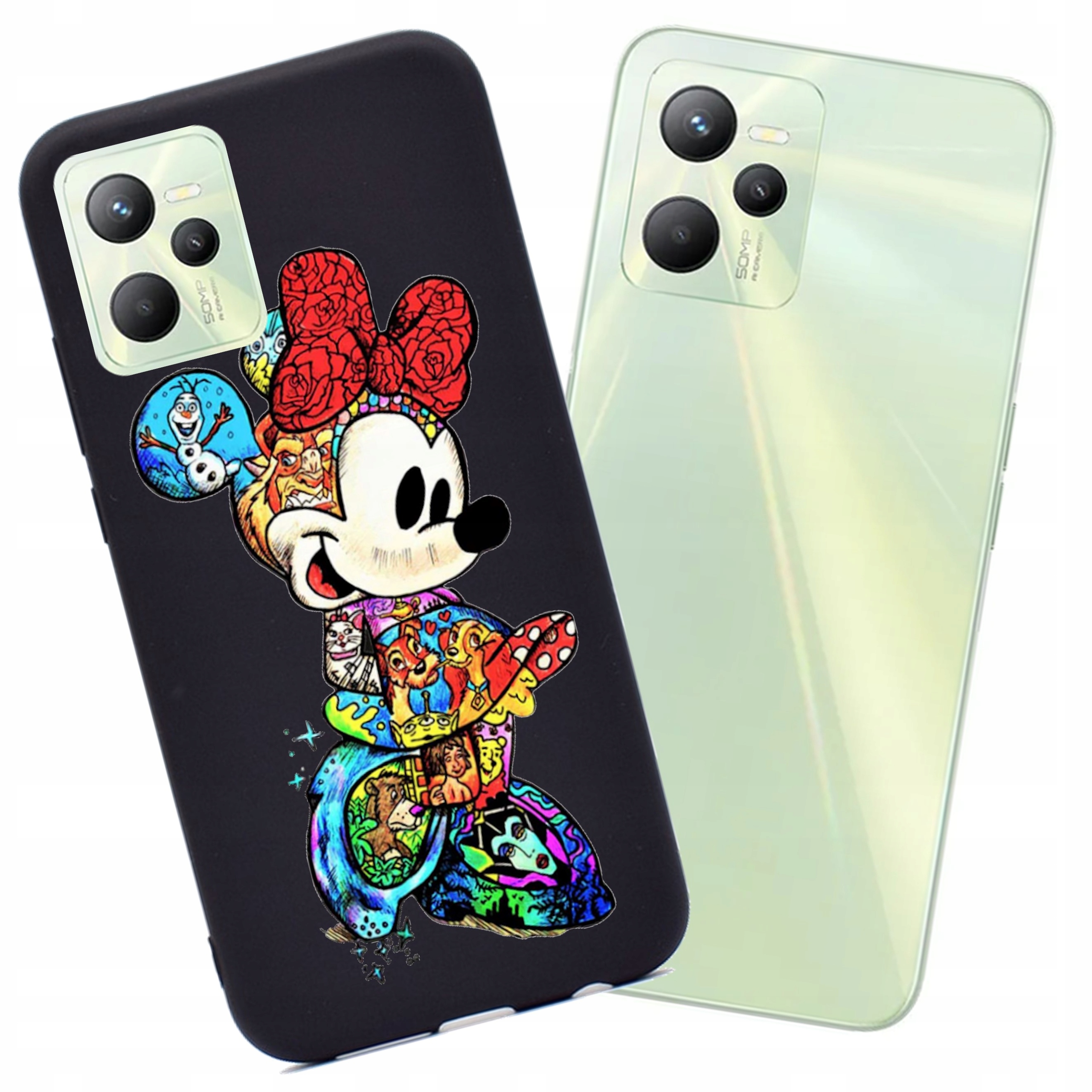 

Etui Matowe matt Case do Realme C35 Nadruk