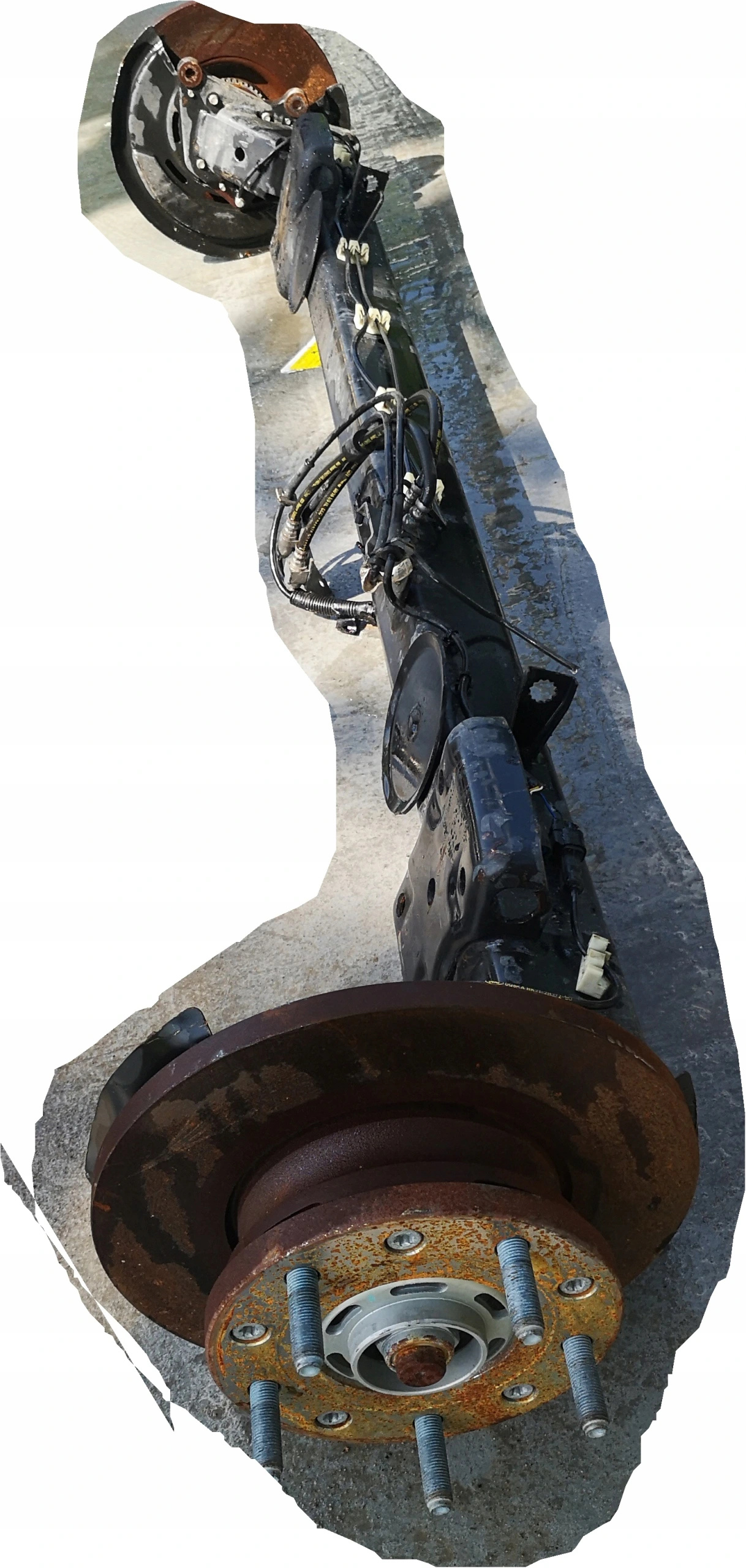 FORD TRANSIT CUSTOM MK8 BELKA TYLNA OŚ NOWA ABS