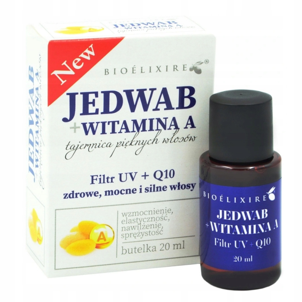 BIOELIXIRE OLEJEK JEDWAB WITAMINA A 20ML SERUM