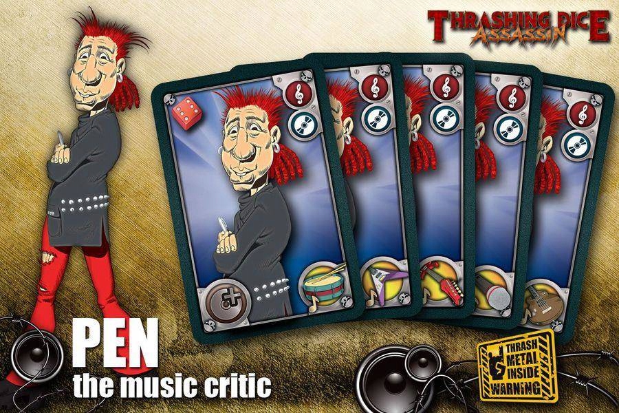 Thrashing Dice: Assassin Edition PL/ENG Wiek gracza 15-18 lat 18+