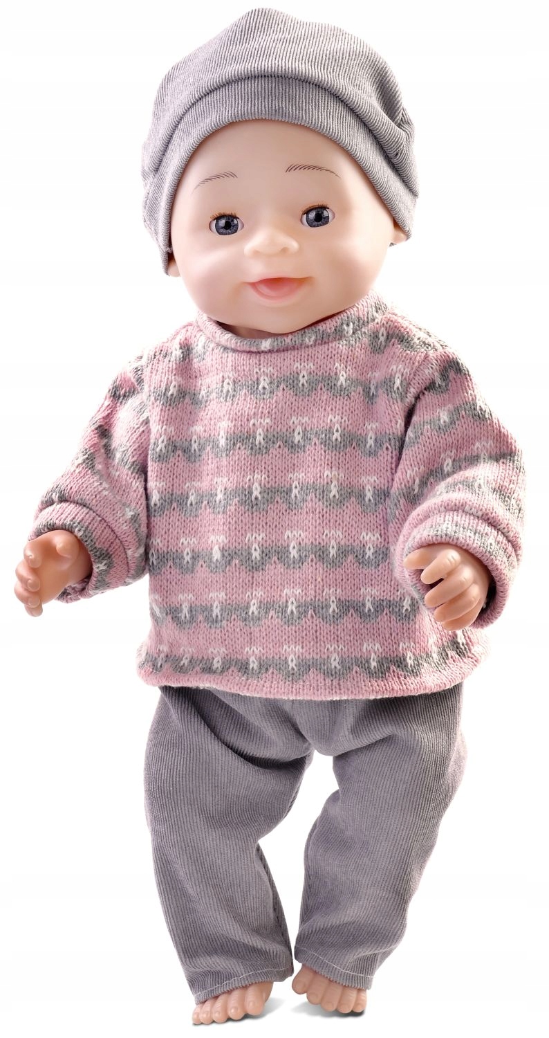 LALKA NATALIA SIKAJĄCA BOBAS 43 cm SIUSIA ŚMIEJE SIĘ GAWORZY Z NOCNIKIEM Minimalny wiek dziecka 2