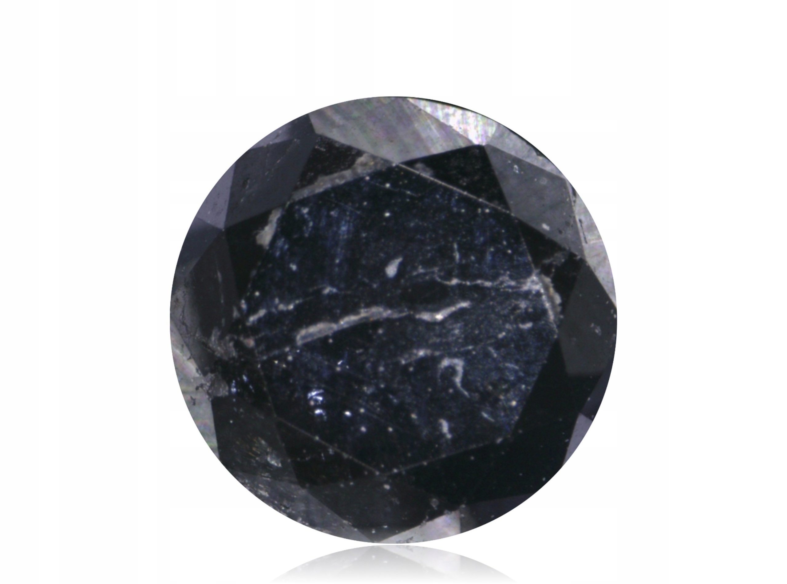 Diamond 0.53ct Black Briliant eCertifikát Wbd