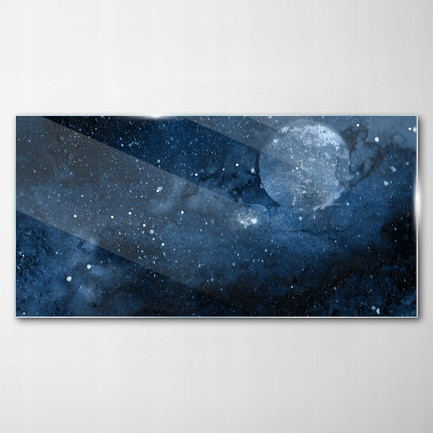 

Hartowany Obraz Szklany Kosmos Akwarele 120x60