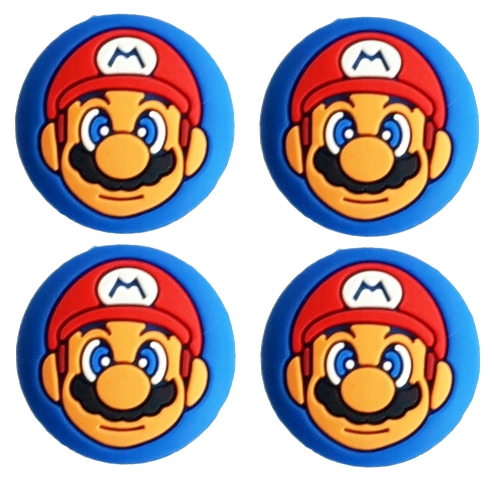 4X NAKŁADKI GRIPY GUMKI NA ANALOGI GRZYBKI JOY-CON DO NINTENDO SWITCH