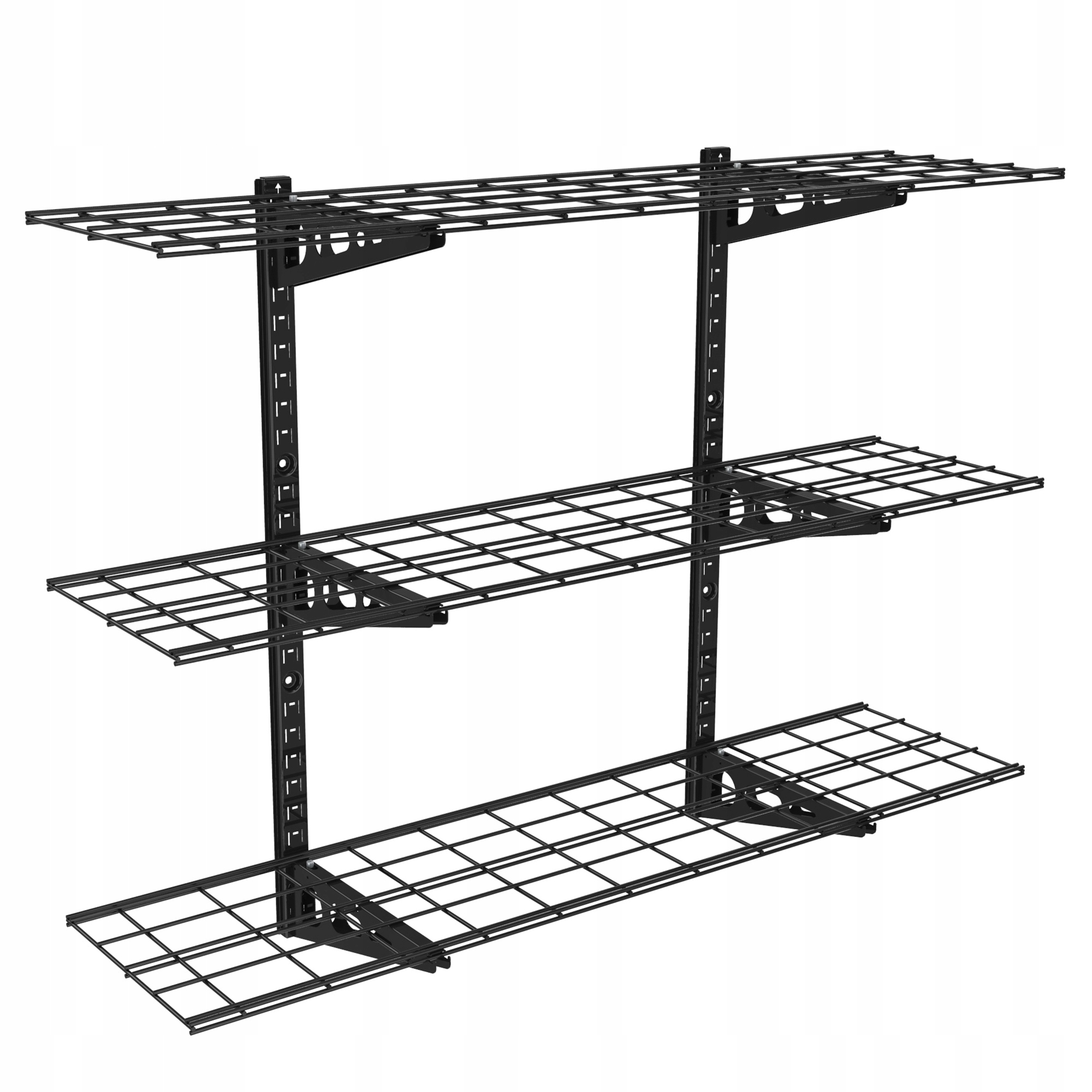 

Garażowa Półka wisząca Metal Solidna Regał 3x45 kg