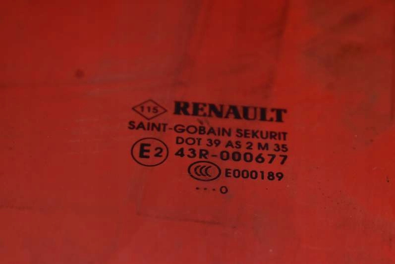 window side left front front RENAULT LAGUNA 3 III COUPE 07-11