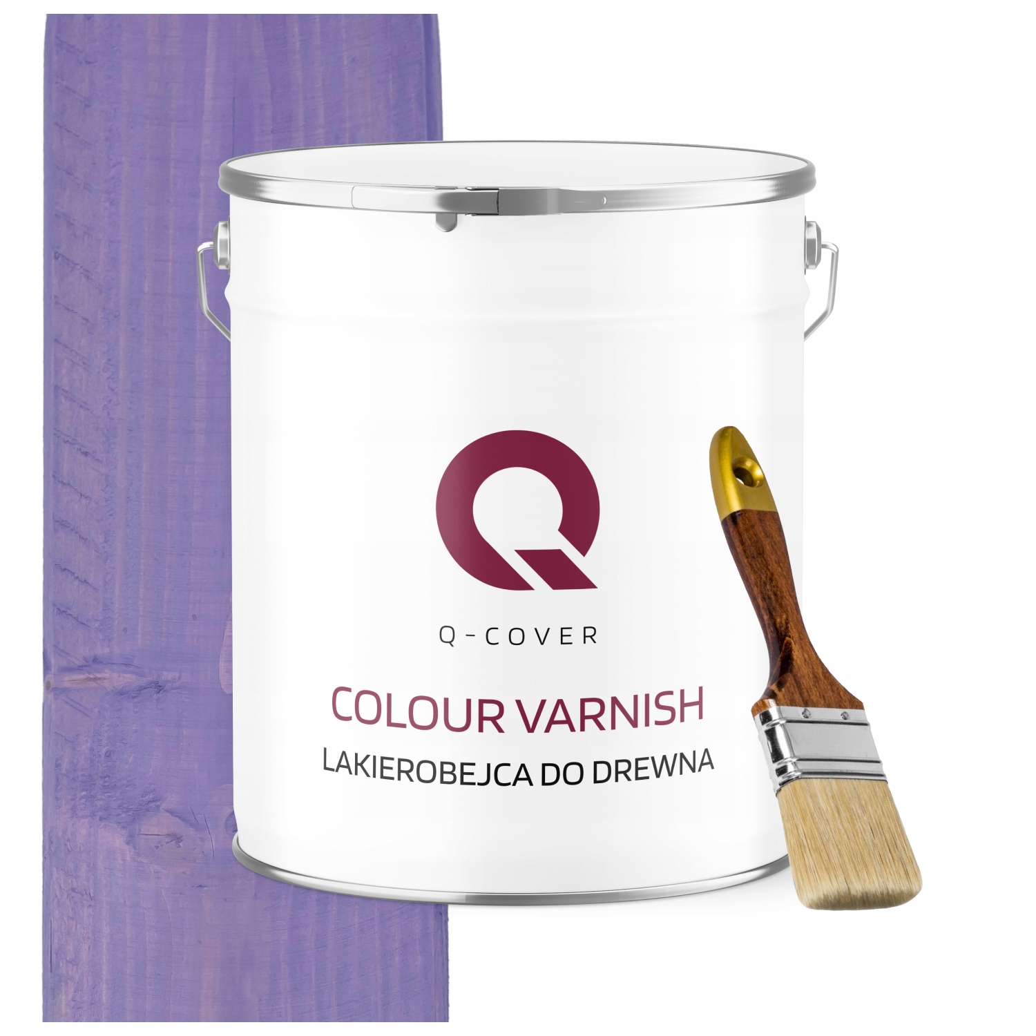 Lakovník Na Dřevěné Prvky Výkonný 3V1 Levandulový Satén 5L+BONUS