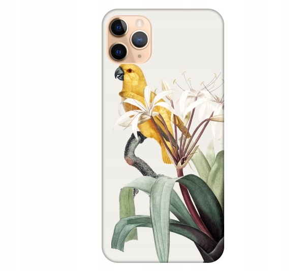 

Etui pokrowiec do iPhone 11 Pro Max Ptak papuga ak