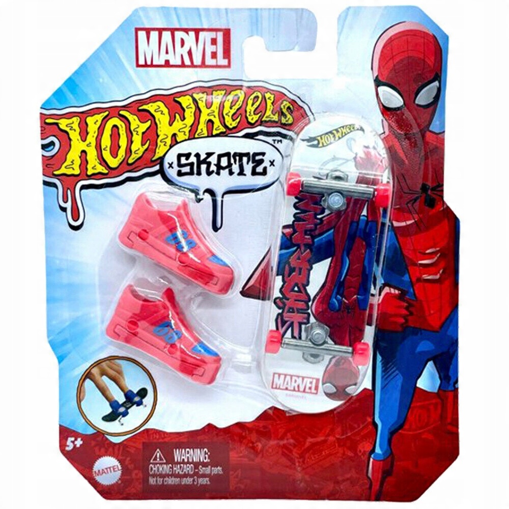 

Hot Wheels Deskorolka Skate Fingerboard Spiderman