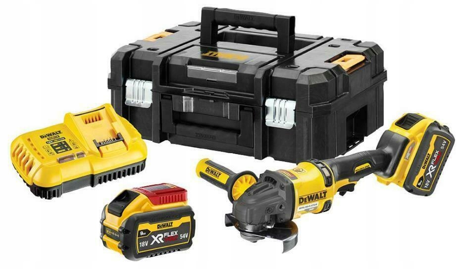 

Dewalt Szlifierka Kątowa Flexvolt 54 2x9.0AH 125MM