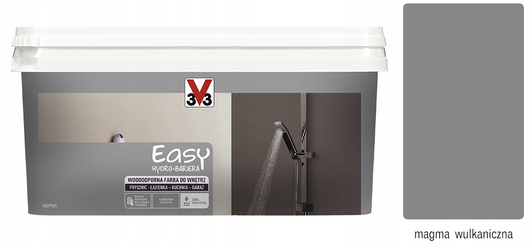 Kafle W Płynie Hydro-bariera Farba 2 L Wodoodporna Magma wulkaniczna satyna