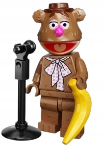 

Lego Muppets Figurka Miś Fazi Fazzie 71033 7