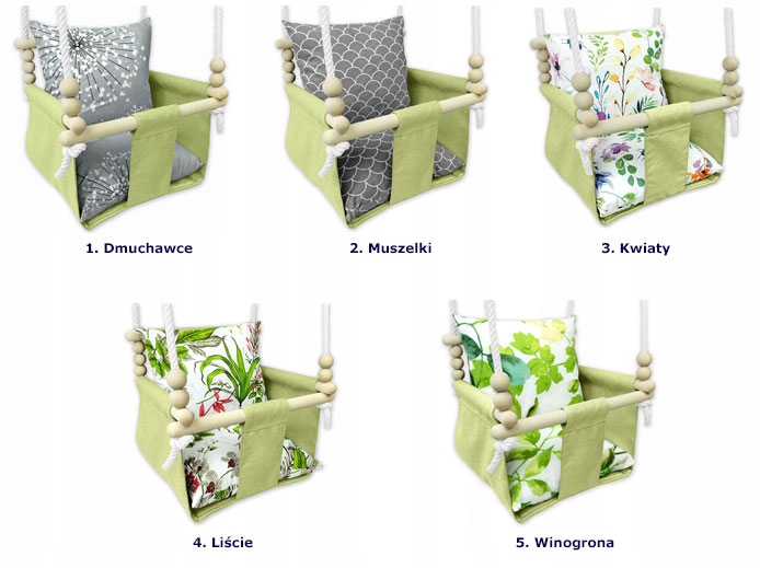 HUŚTAWKA DLA DZIECI WODOODPORNA OGRODOWA DMUCHAWCE Kod producenta 5874