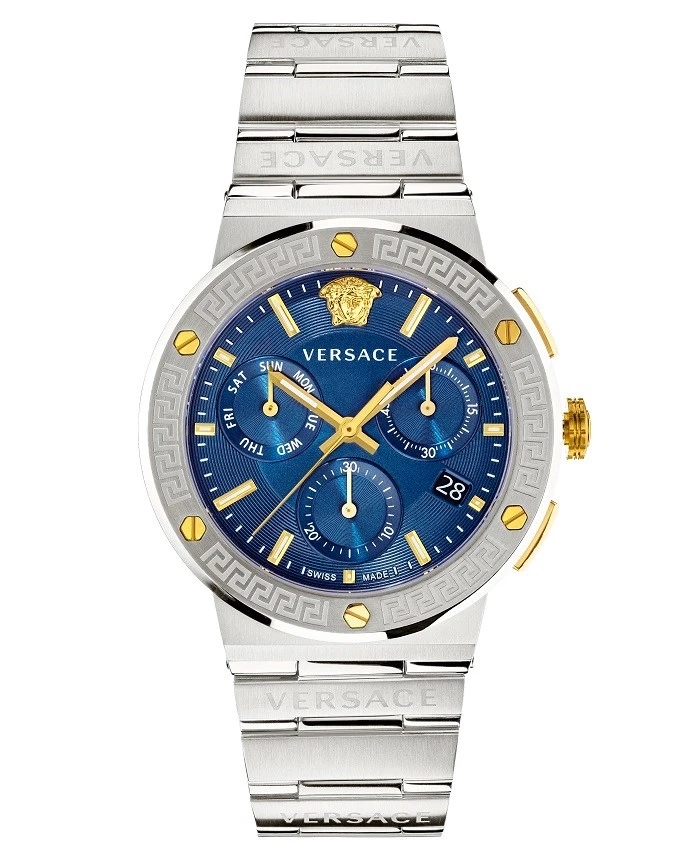 Pánské hodinky Versace VEZ900221 Greca Logo Chrono