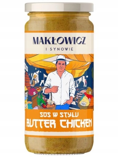 Levně 4 x Omáčka ve stylu Butter Chicken 400 g – Makłowicz i Synowie
