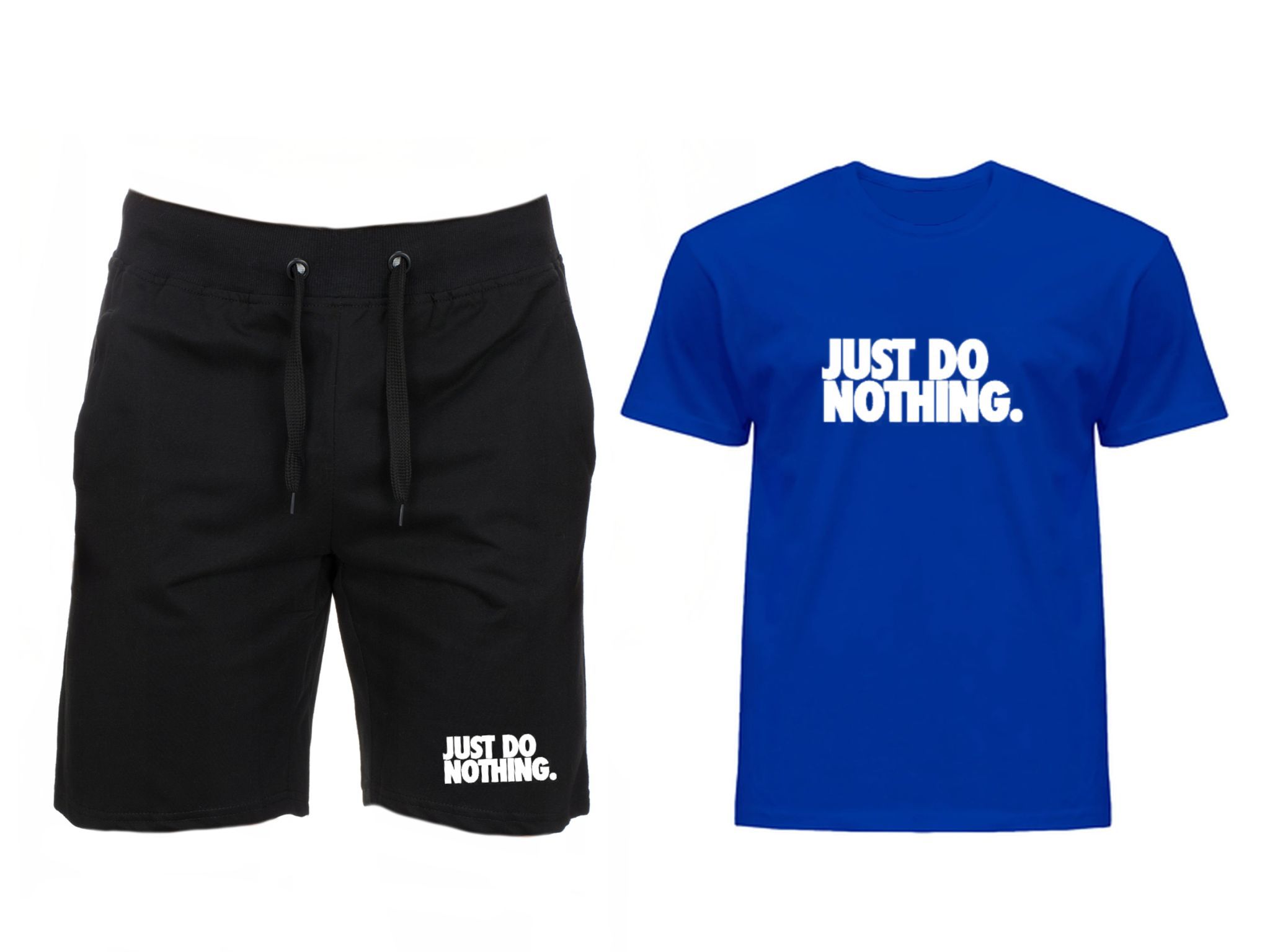 Komplet Tričko Kraťasy Just Do Nothing Pánské L