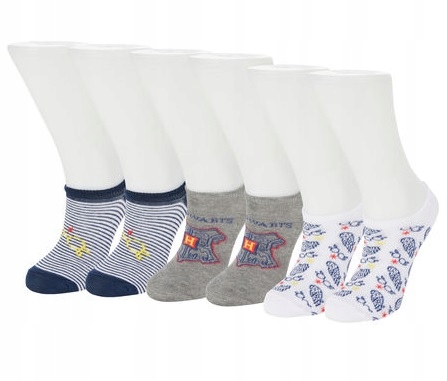 

Harry Potter 3PACK Skarpety Chłopięce Stopki 31/34