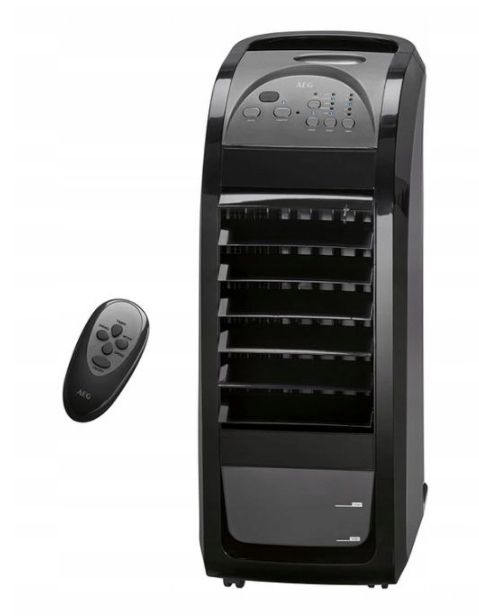 Klimator Wodny Klimatyzer Przenośny Wentylator Nawilżacz * Oscylacja Pilot