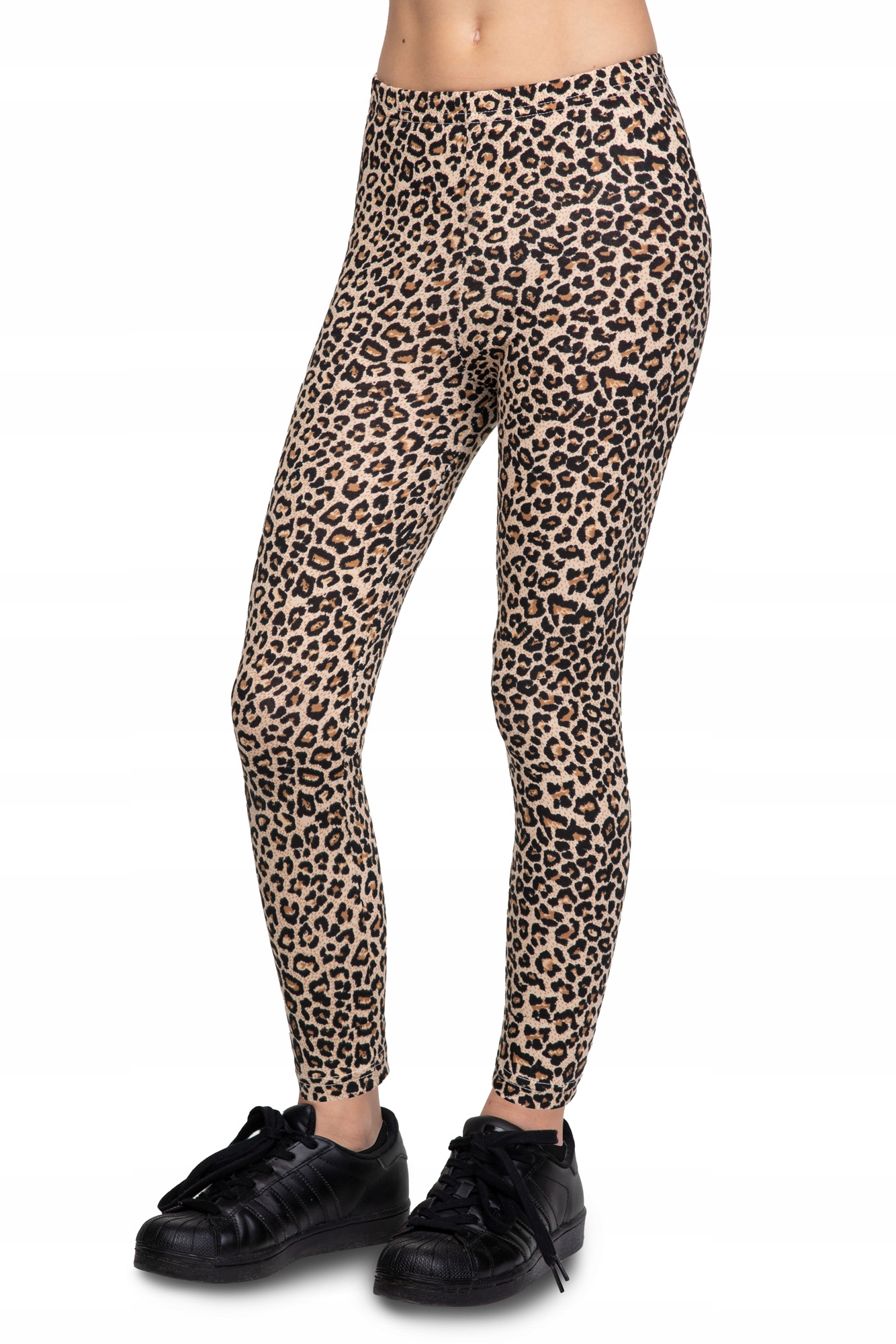 

Legginsy Dziecięce W Panterkę Z Panelem FS1076