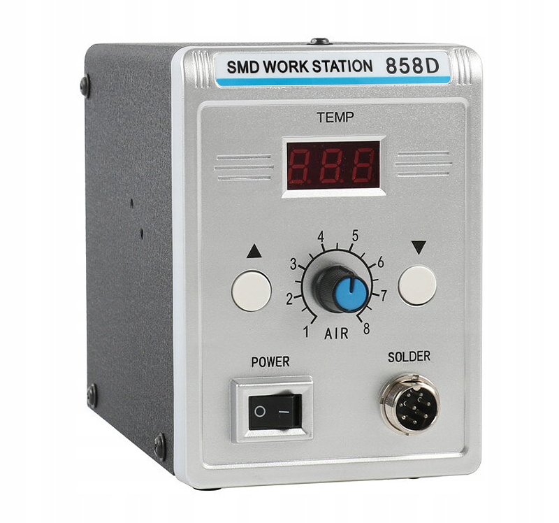 SPAWARKA PLASTIKU 858D 700W SPOIWA SIATKA DYSZA Producent code SLU0000341