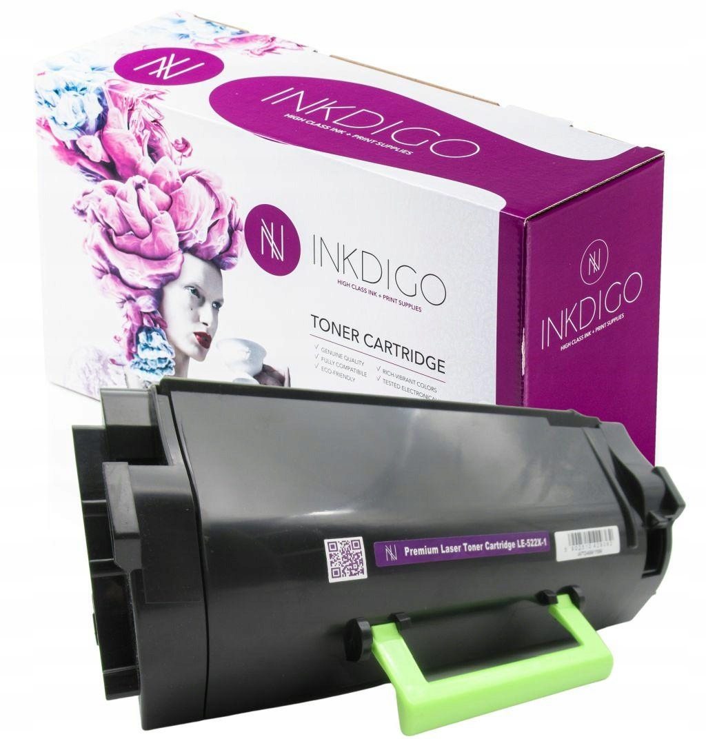 Toner Inkdigo do Lexmark 52D2000 6K Black 52D2000