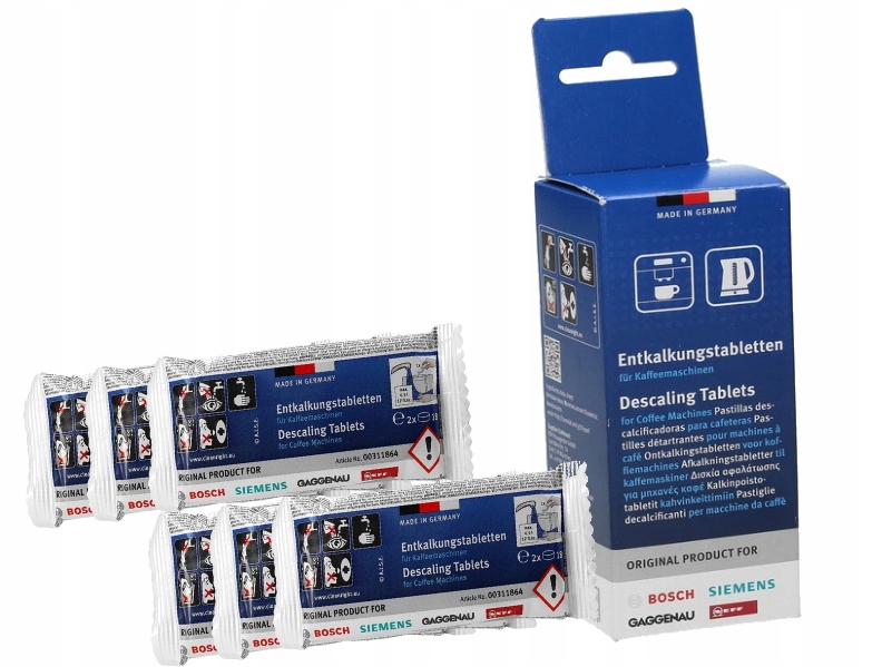 

Tabletki odkamieniające Siemens Bosch 6002 TZ80002