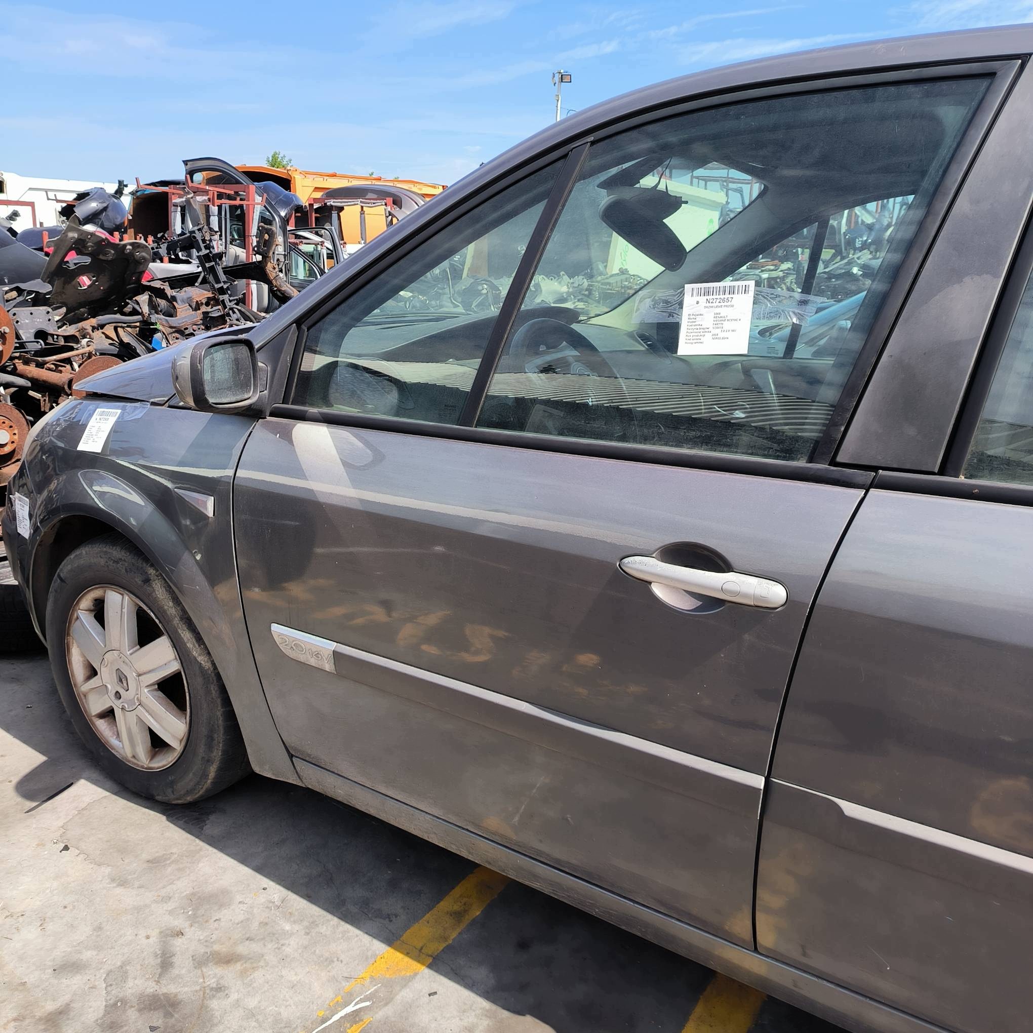 door left front NV603 RENAULT MEGANE SCENIC II