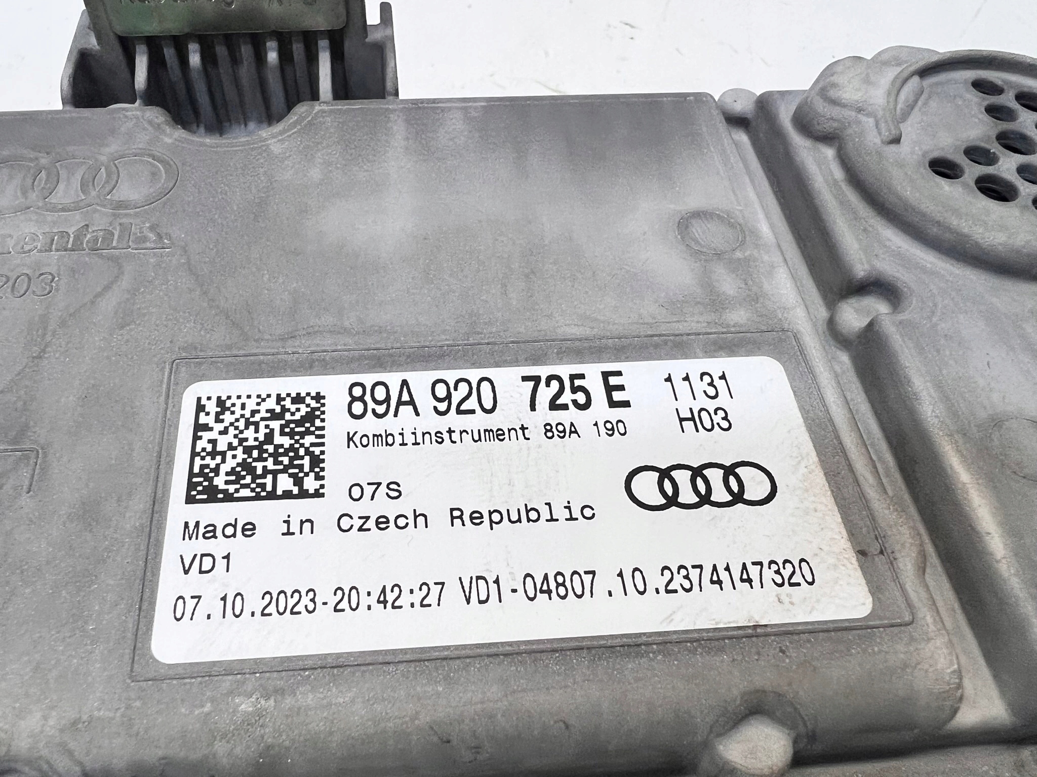 kilometar sat brzinomjer displej AUDI Q4 E-TRON VIRTUAL 89A920725E