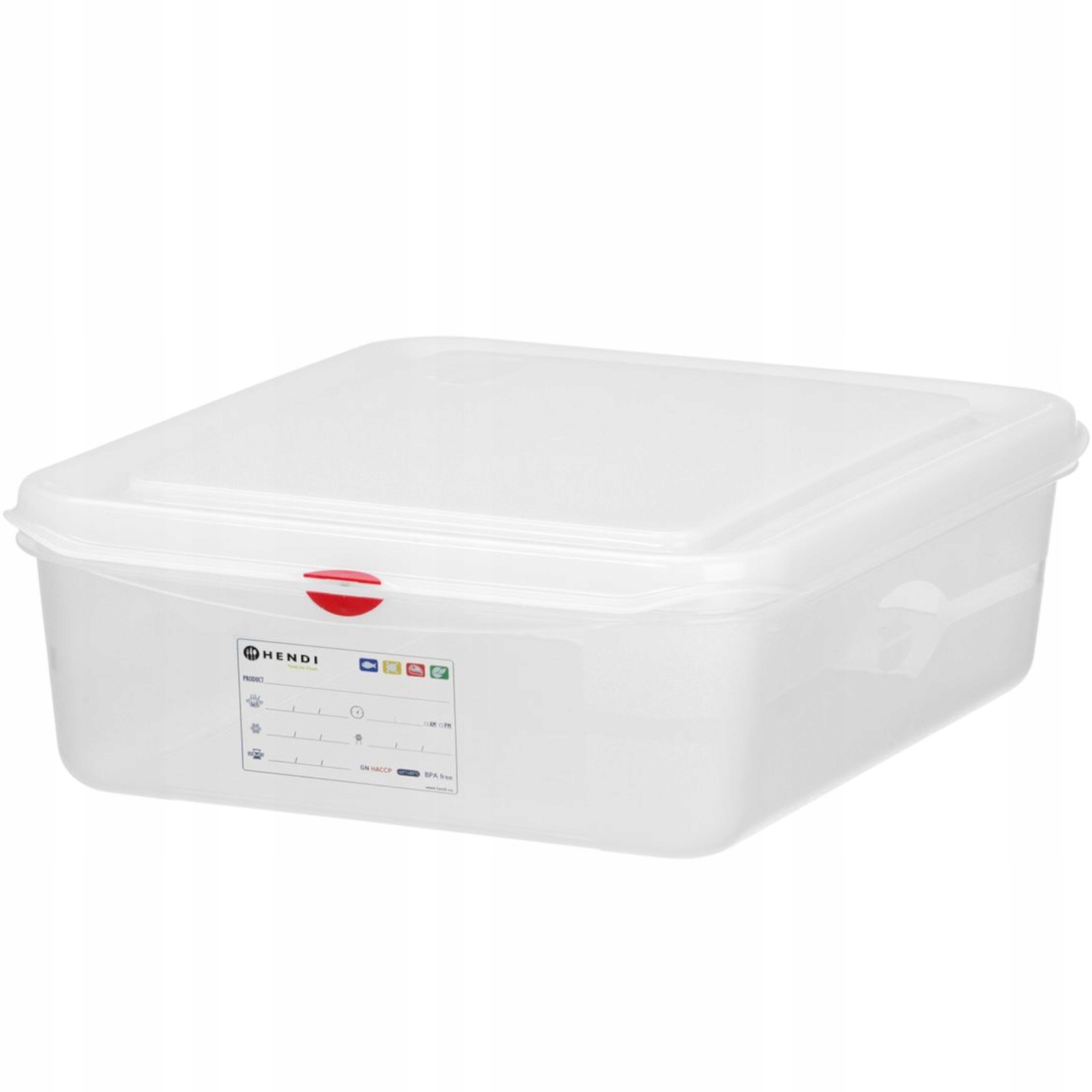 Gastronomická Nádoba Na Potraviny Gn 1/2 S Víkem 12.5 L