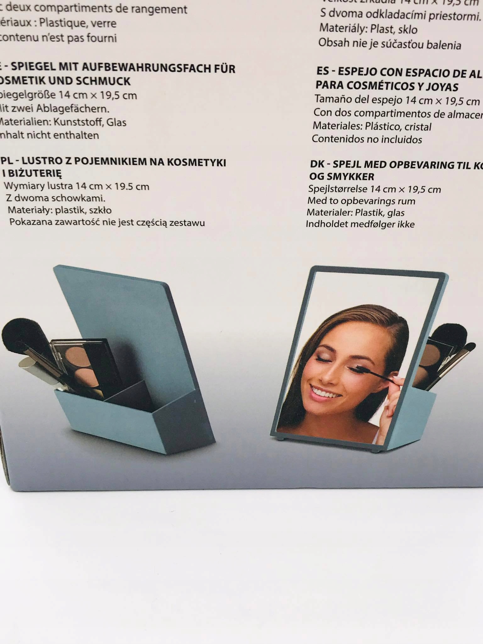 Lusterko do makijażu z pojemnikiem Kosmetyczne cud Kod producenta l3