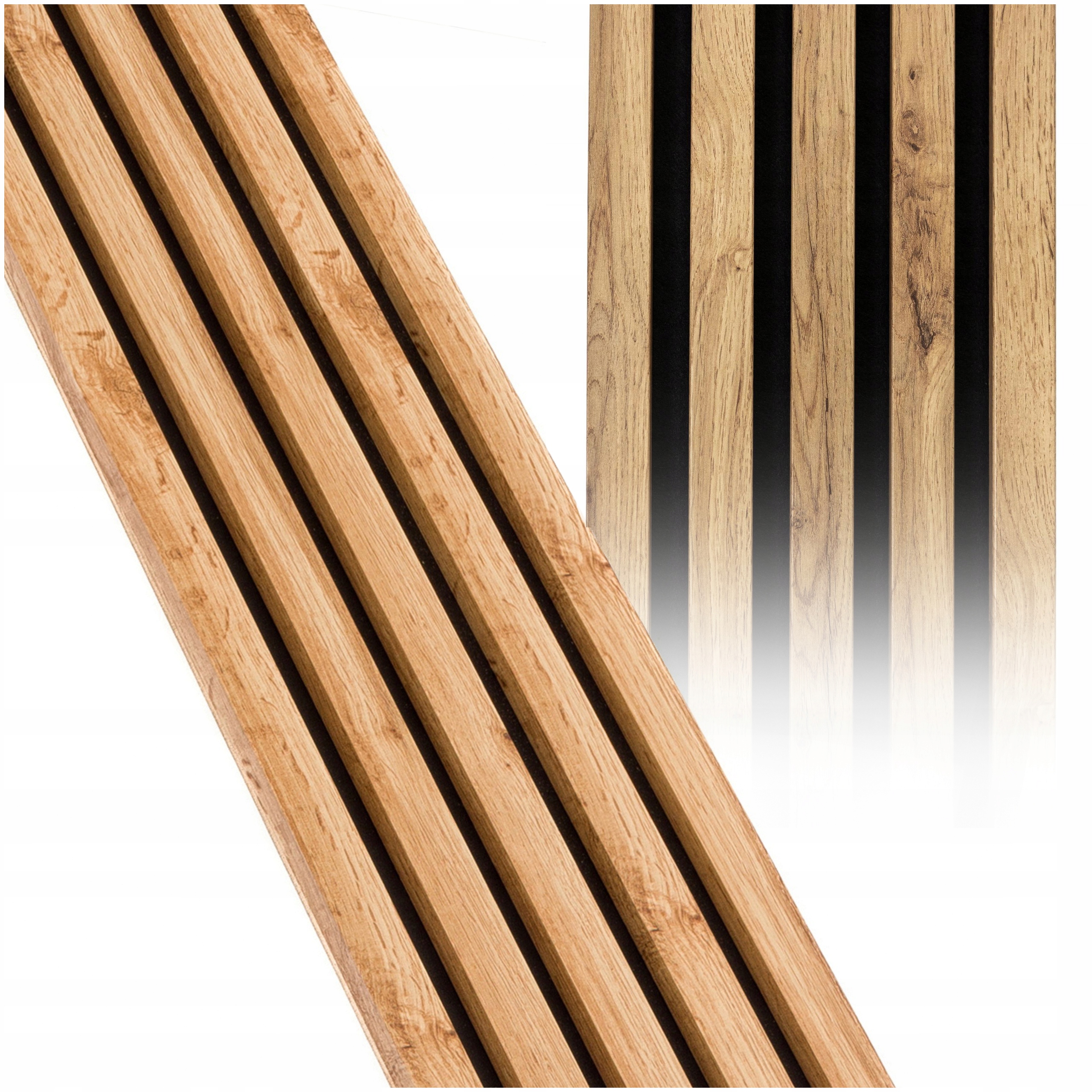 Lamely na desce Startovací panel Stěnové startovací panely Dub Různé 275x21 cm