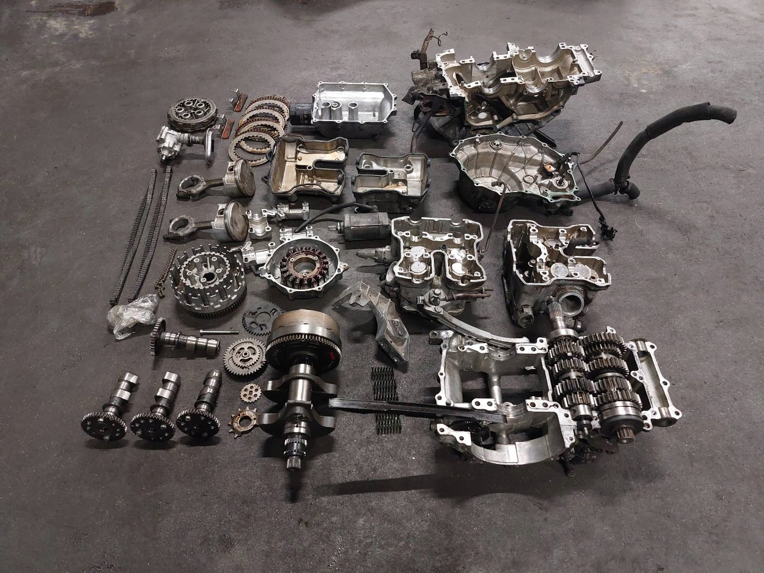 engine petrol HONDA VARADERO XL1000V