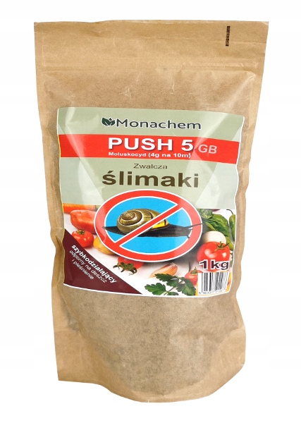 

Push 5 Gb granulowana Trucizna na ślimaki 1 kg