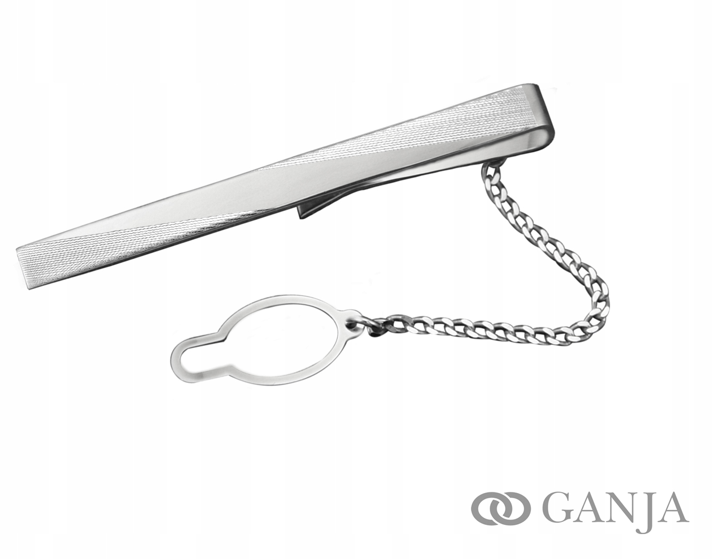 Spinka srebrna do krawata 925+GRAWER SK34 ŚLUB