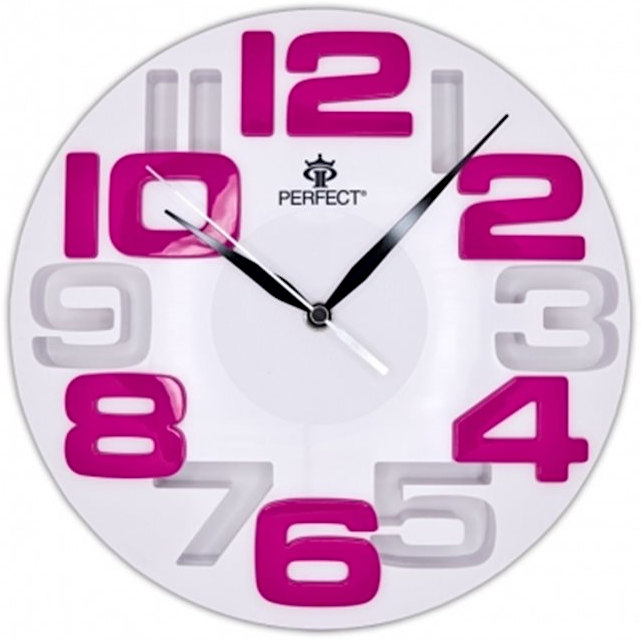 

Efektowny Zegar Ścienny Perfect 3D Nowoczesny