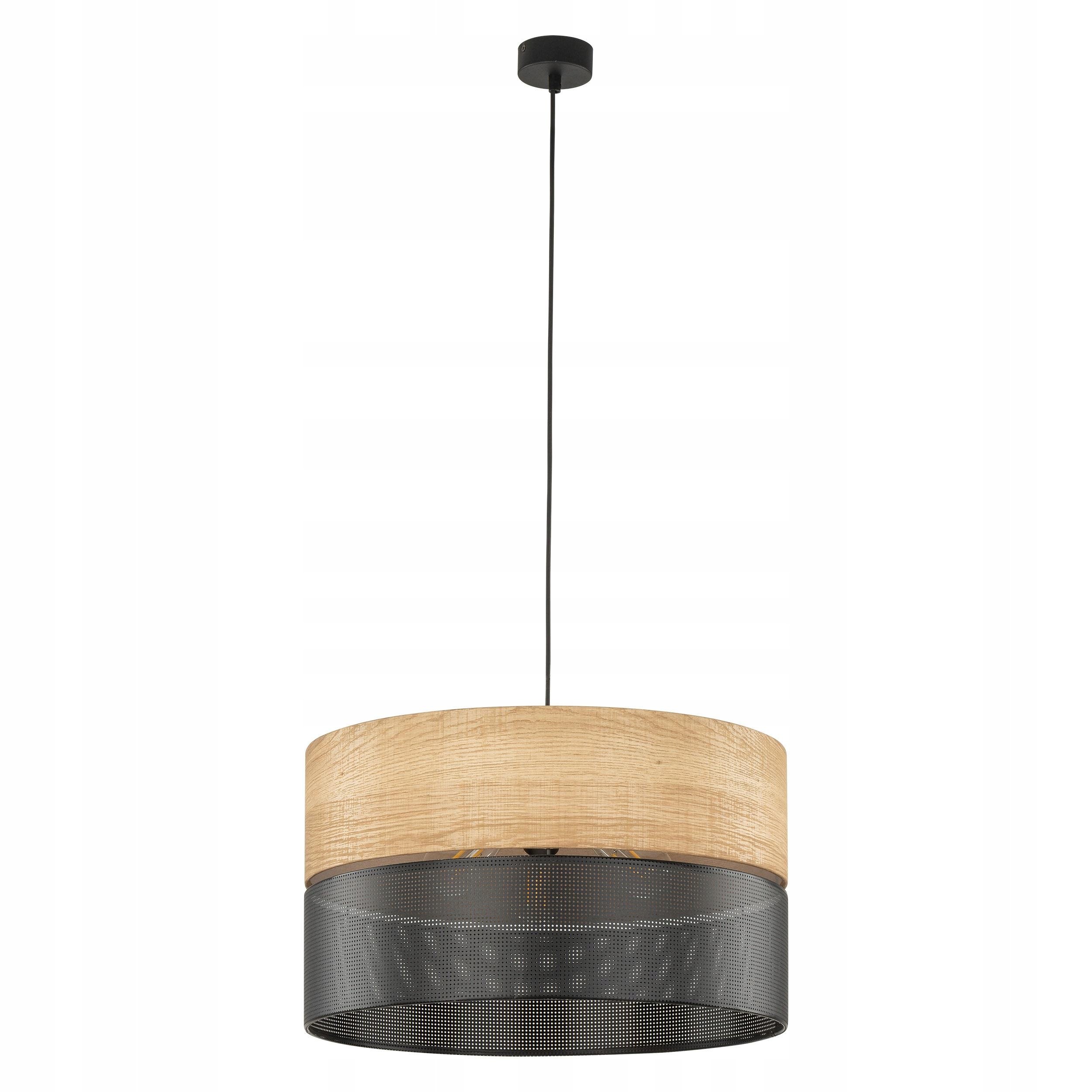 Závesné svietidlo Nicol Black Boho Tienidlo 3xE27 50cm Stropný Dom Moderný