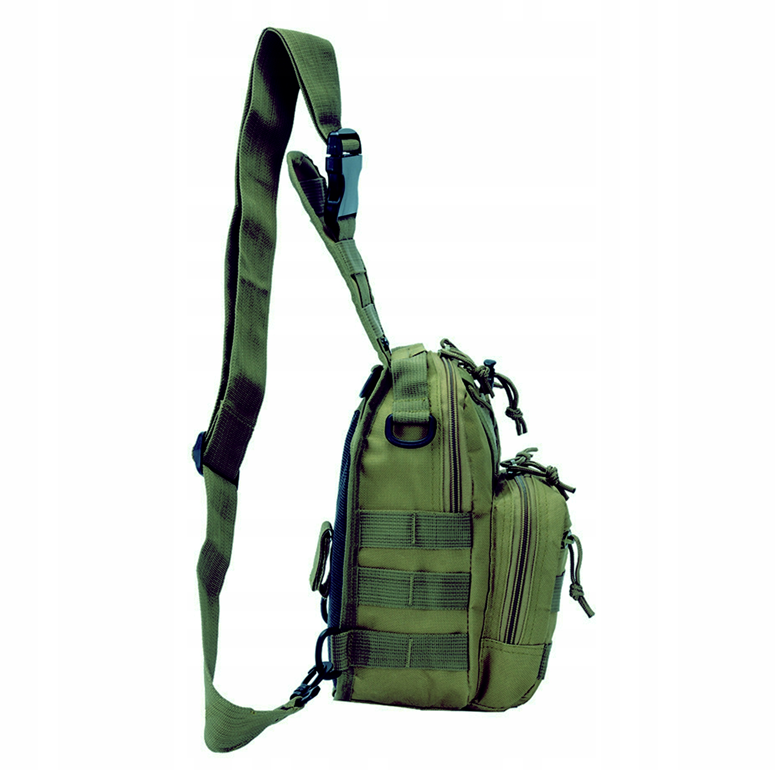 PLECAK MĘSKI DO PRACY NA 1 RAMIĘ SASZETKA TORBA TAKTYCZNA Wzór dominujący bez wzoru