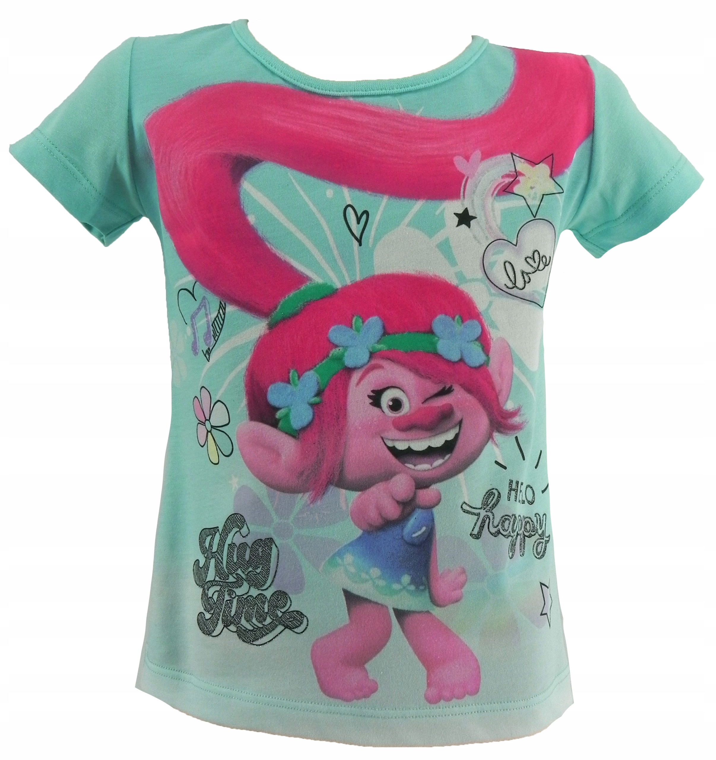 

81006 Trolle Trolls bluzka Hello Happy 128 134