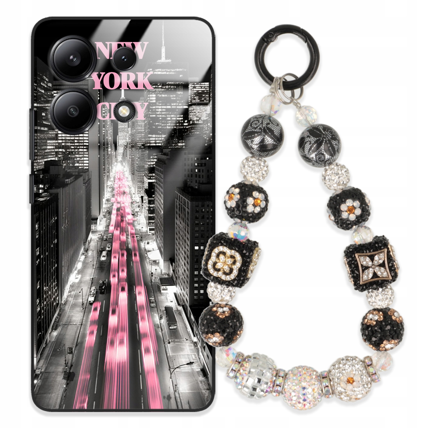 Puzdro Na Xiaomi Redmi Note 13 4 G Glass Kľúčenka Štýlové Prémiové Puzdro