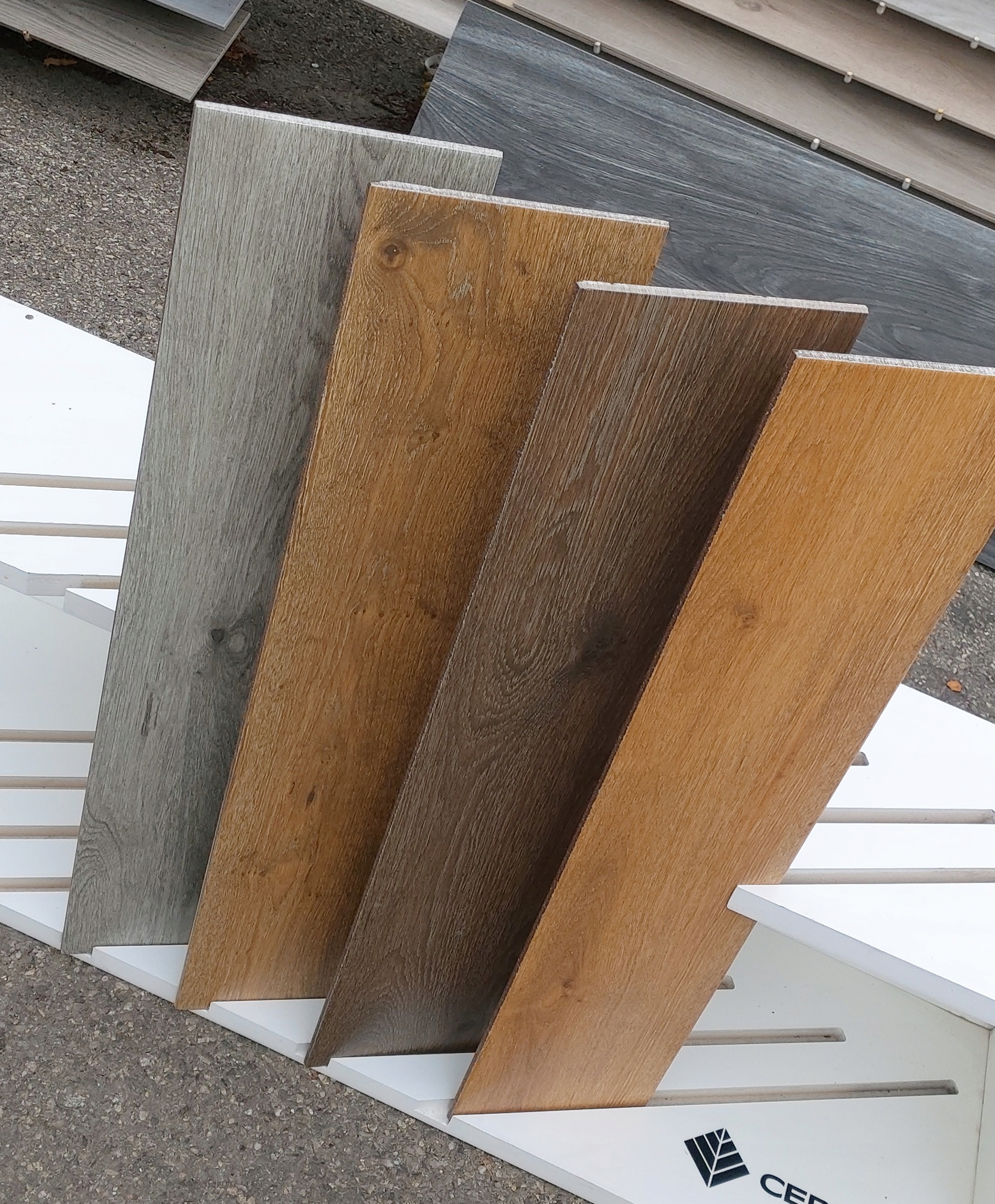 Płytki drewnopodobne podłogowe jodełka Listria sabbia 80x17,5 Cerrad gat.1 Typ klinkier