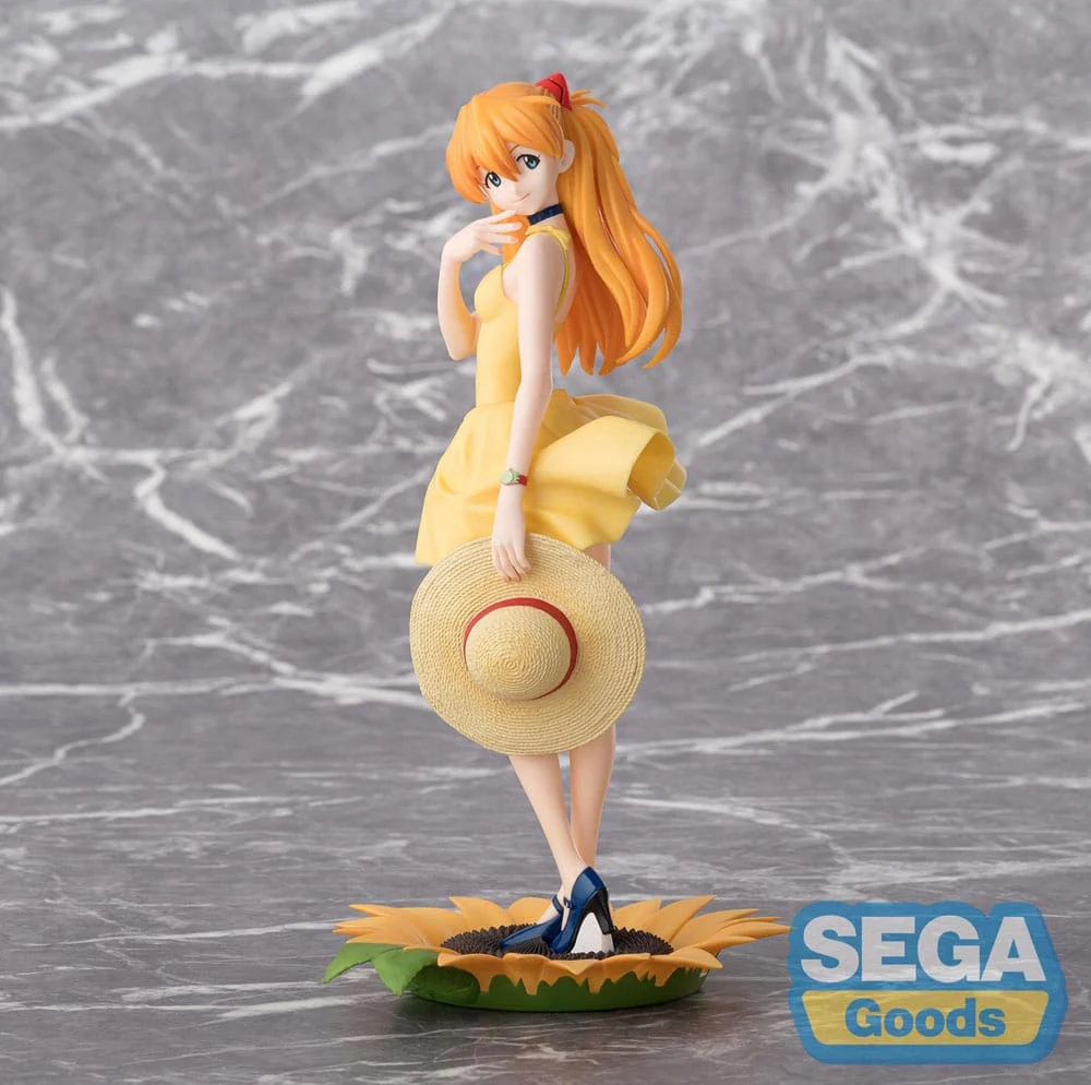 Figurka Asuka Summer Dress Ver. 2 Rebuild of Evangelion Luminasta 24 cm