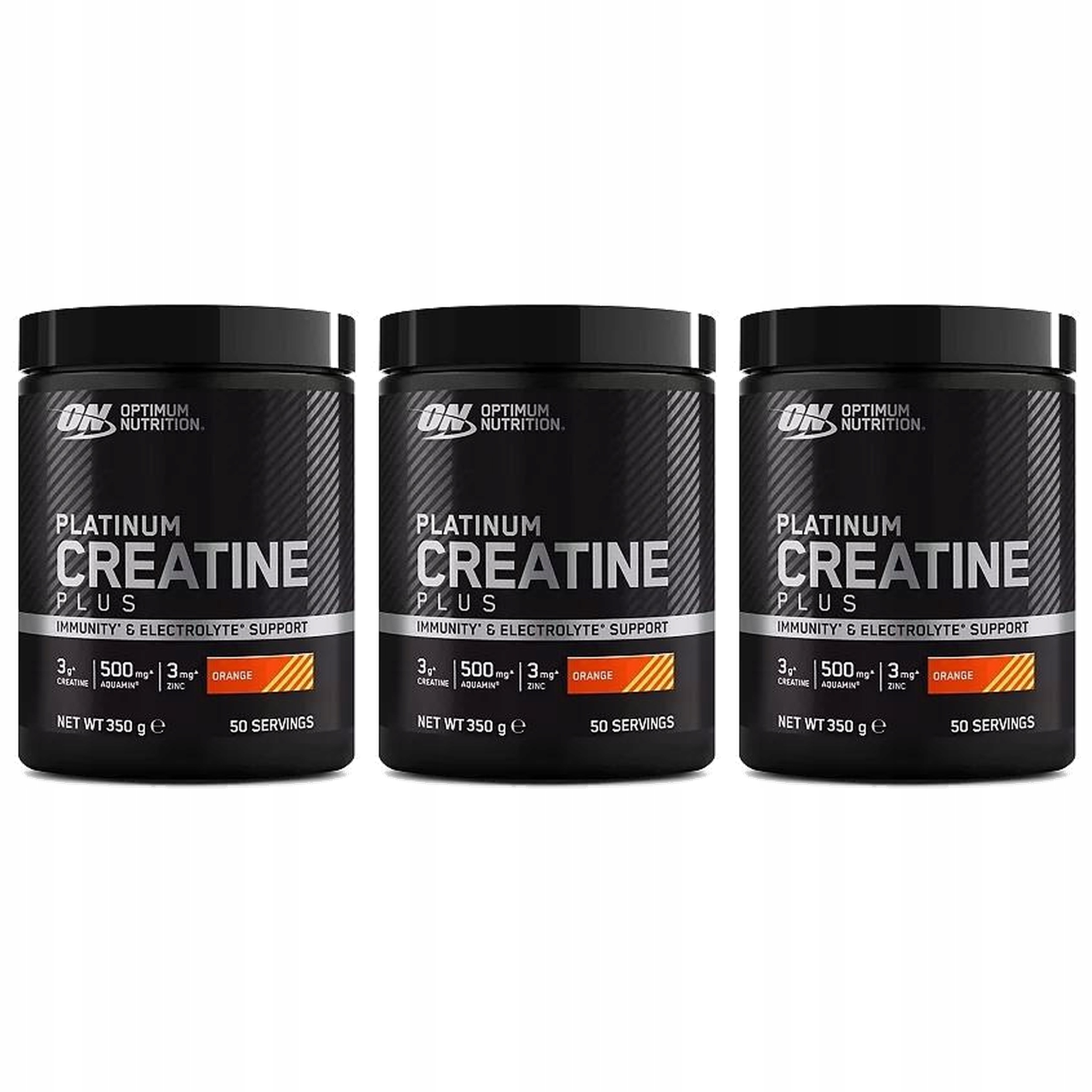 3x Kreatin Monohydrát Síla Výkon 3g CreaBev 350g Optimum Nutrition