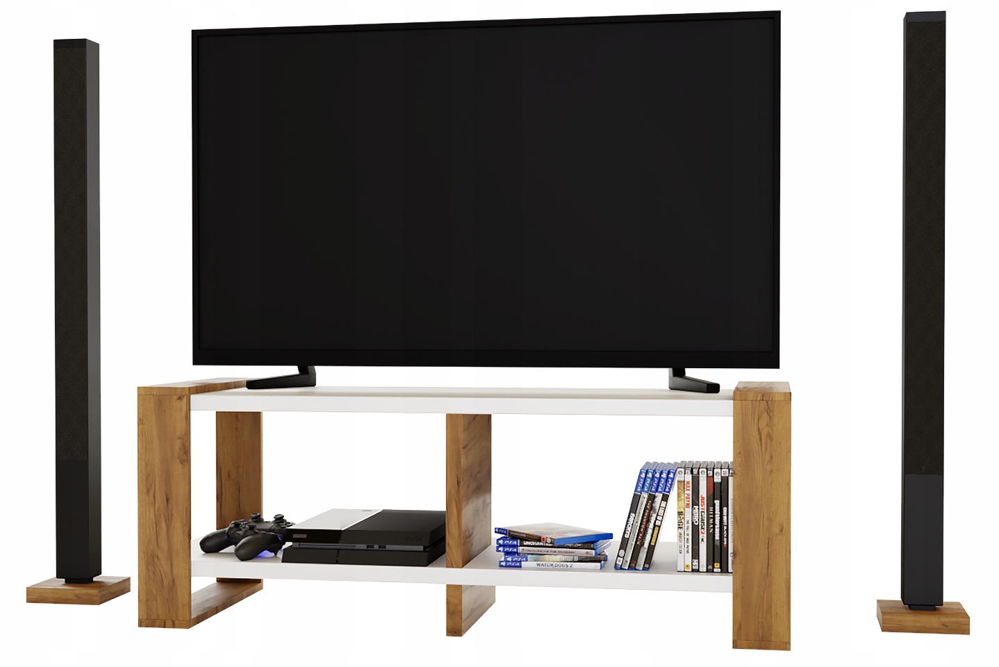 

Stolik Rtv Pod Telewizor Tv Komoda Skandynawski
