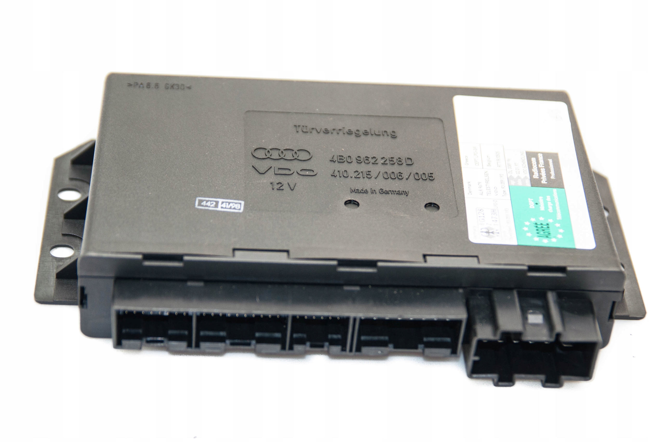 Модуль комфорта драйвер AUDI A6 C5 97 - 4b0962258d