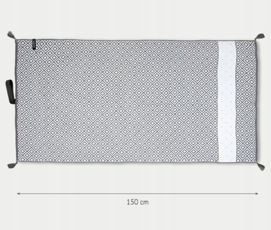 Ręcznik SMART BOHO CHIC z chwostami 75x150 cm